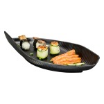 Travessa Sushi Oval 35cm Melamina Gourmet Mix